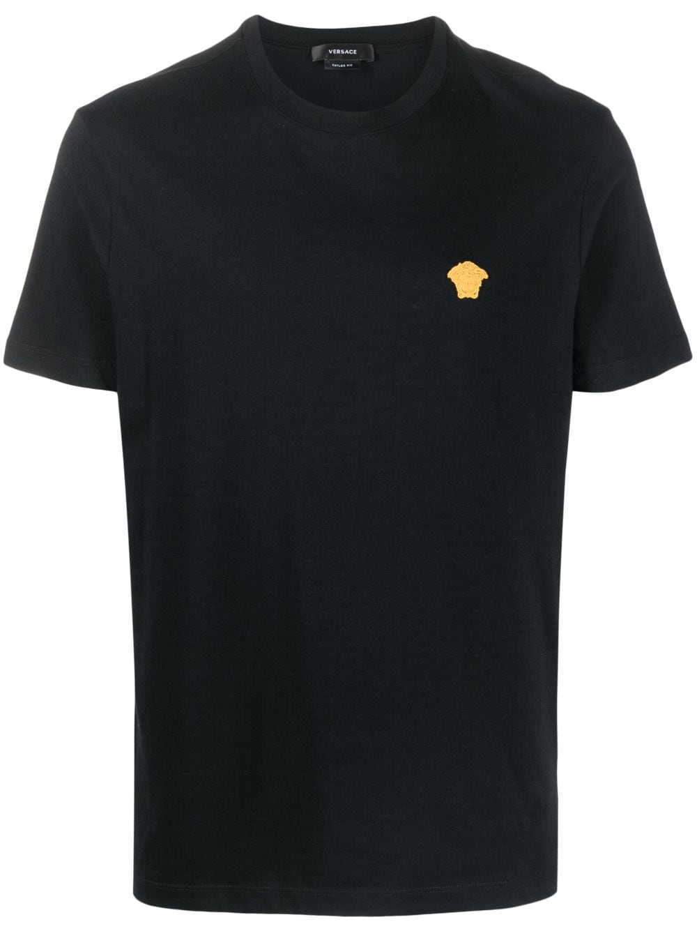 Versace Medusa Head Black Cotton T-Shirt image 0