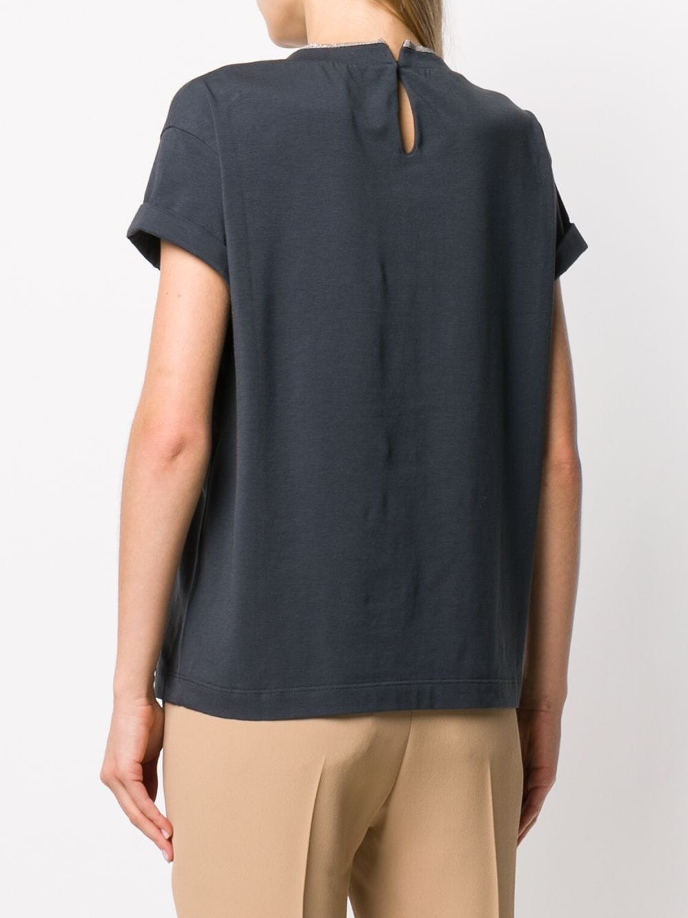 Brunello Cucinelli T-shirts and Polos Blue image 3