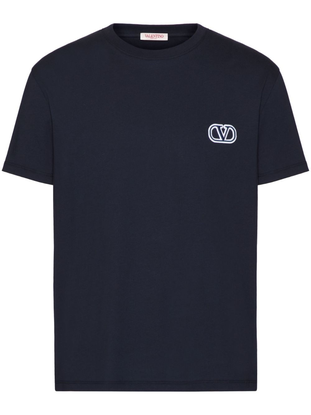 Valentino Men's Blue Cotton T-Shirt image 0