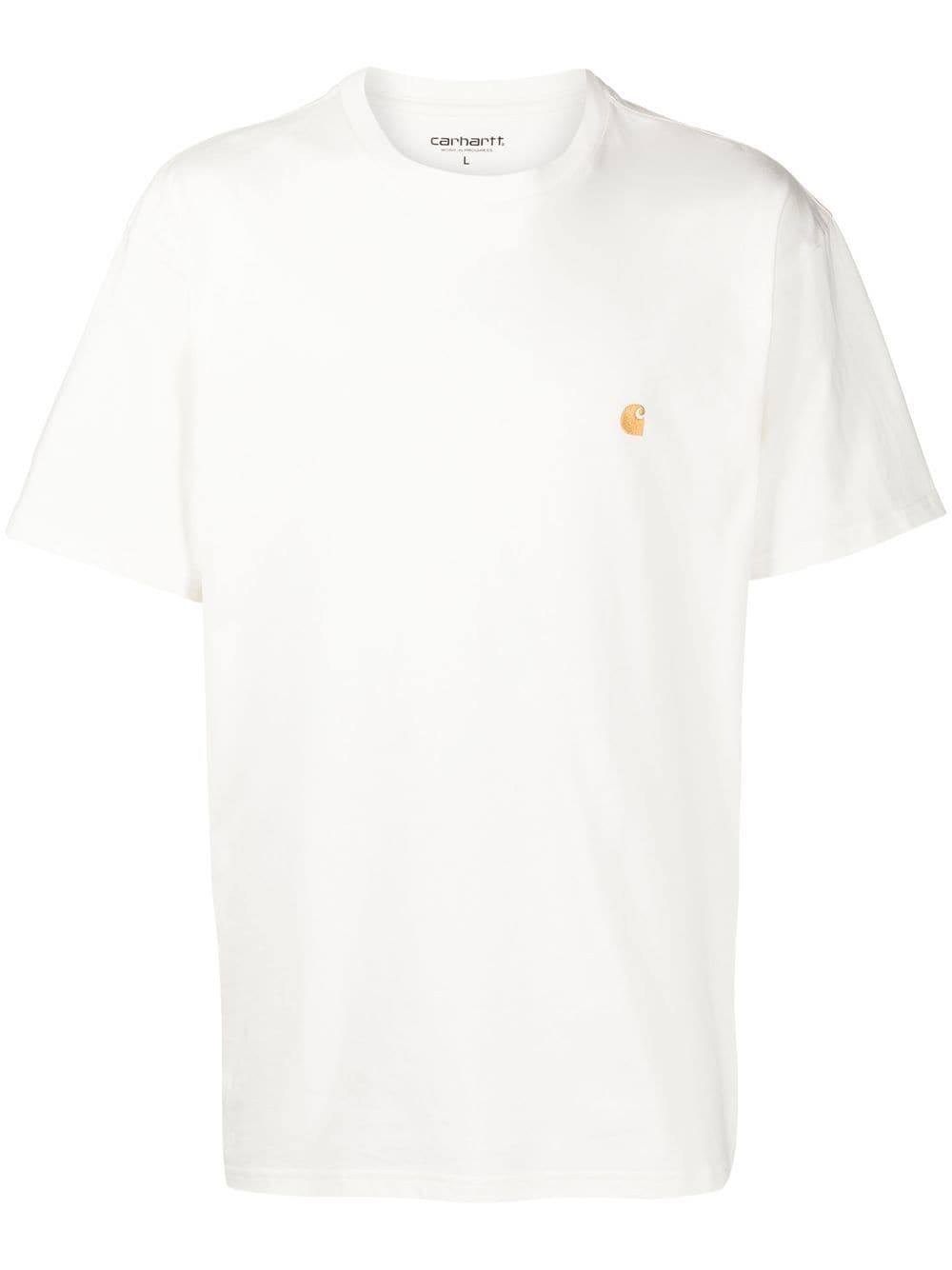 Carhartt WIP Embroidered Logo T-Shirt - White image 0