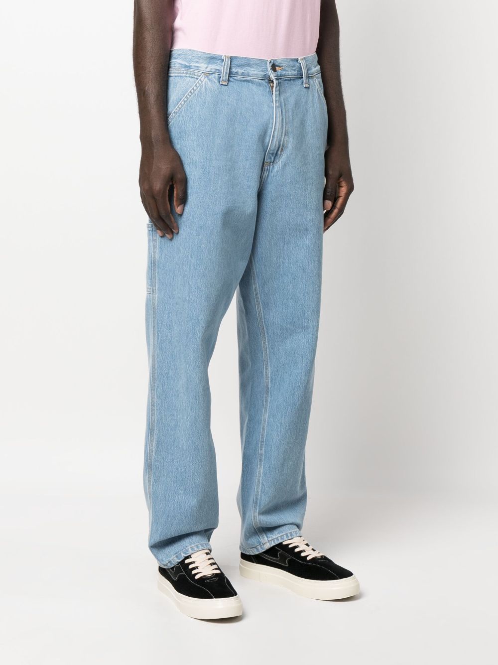 Carhartt WIP Main Straight-Leg Jeans - Blue image 1