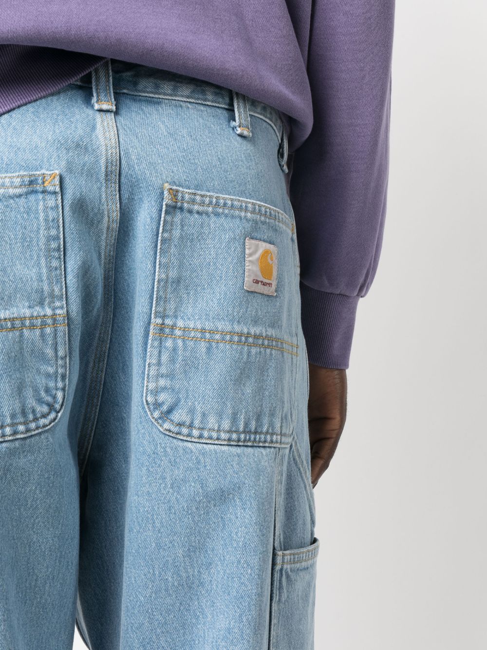 Carhartt WIP Main Straight-Leg Jeans - Blue image 3