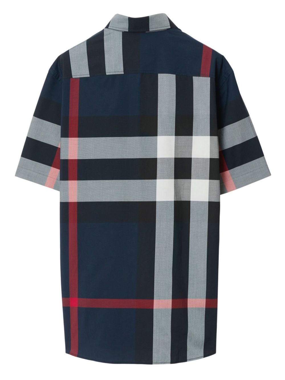 Burberry Classic Check Short Sleeve Shirt - Blue image 2