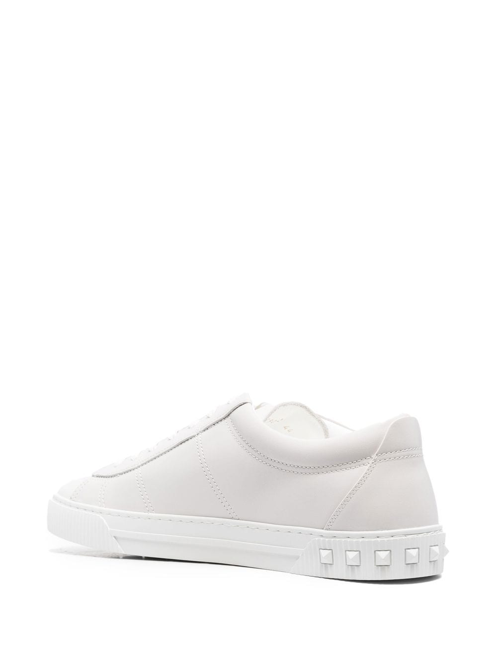 Valentino Garavani Studded White Leather Sneakers image 2