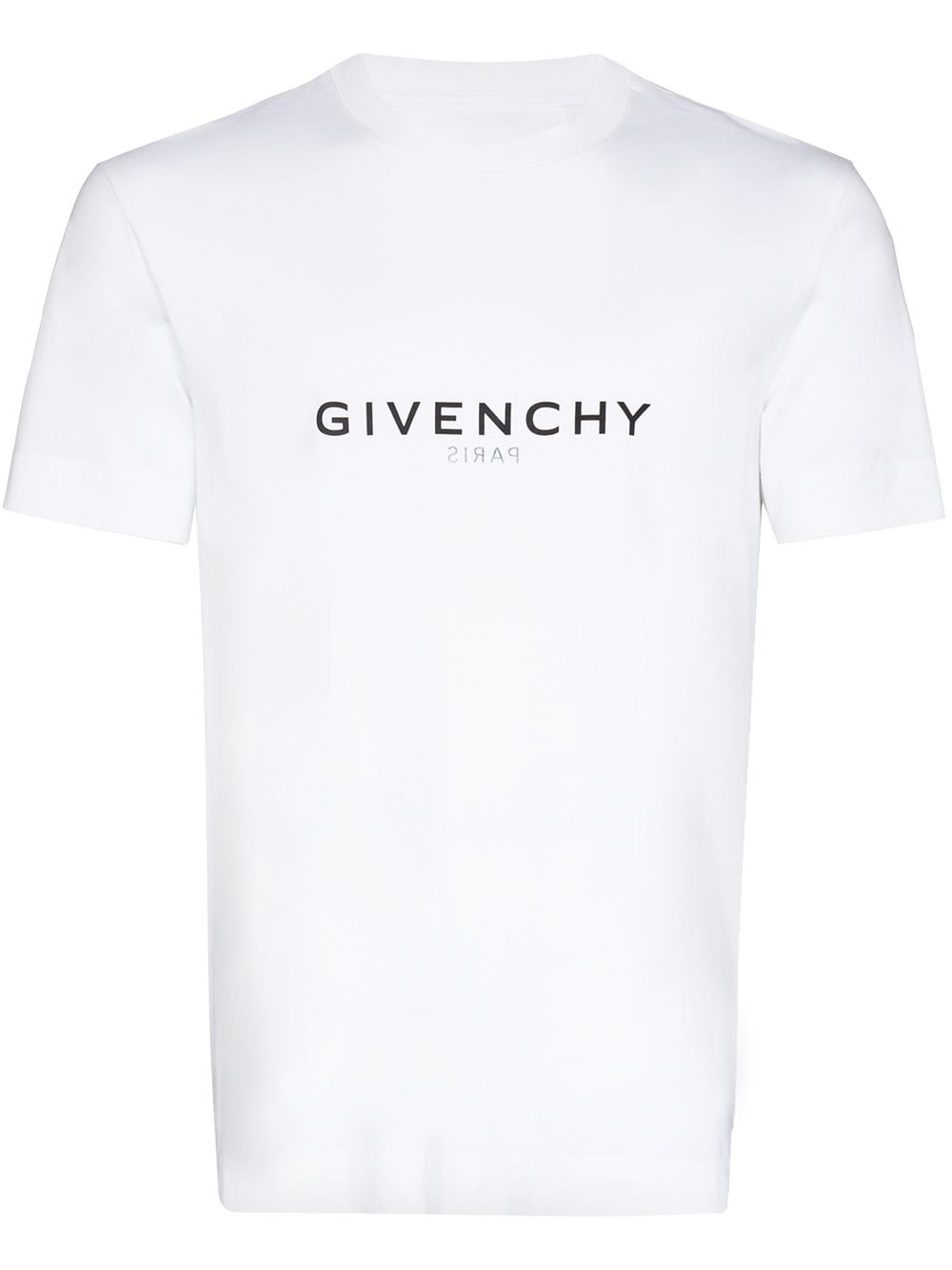 Givenchy Logo-Print White Cotton T-Shirt image 0