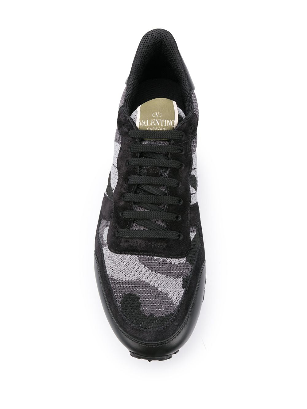 Valentino Garavani Black Leather Sneakers image 1