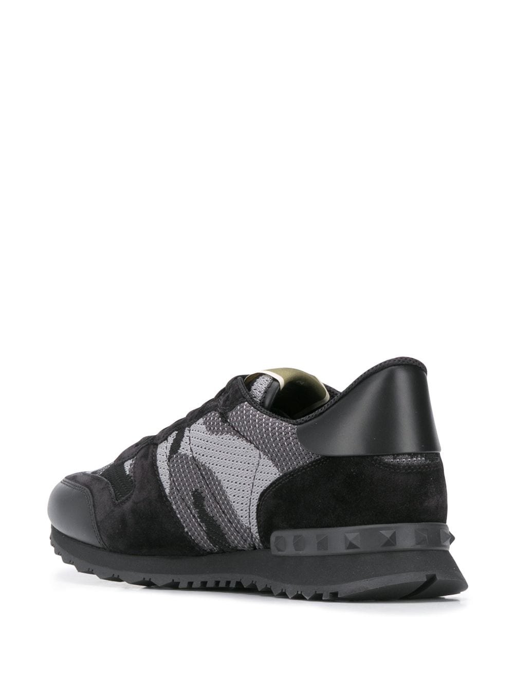 Valentino Garavani Black Leather Sneakers image 2