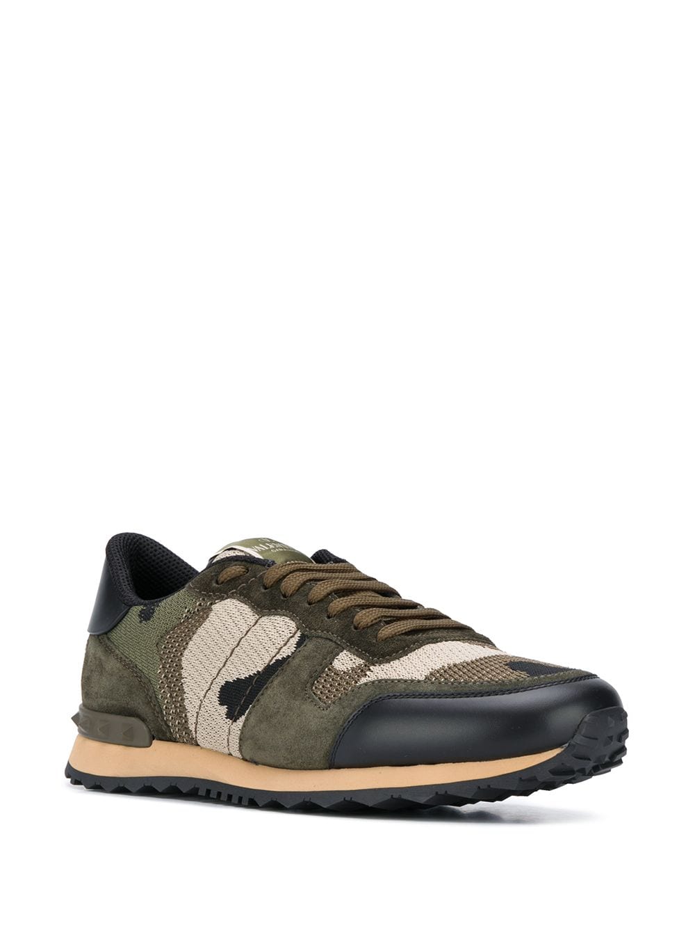 Valentino Garavani Camouflage Leather Sneakers image 3