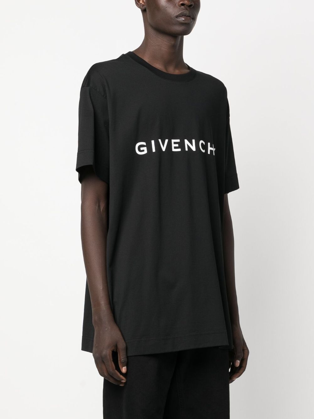 Givenchy Black Logo T-Shirt image 2