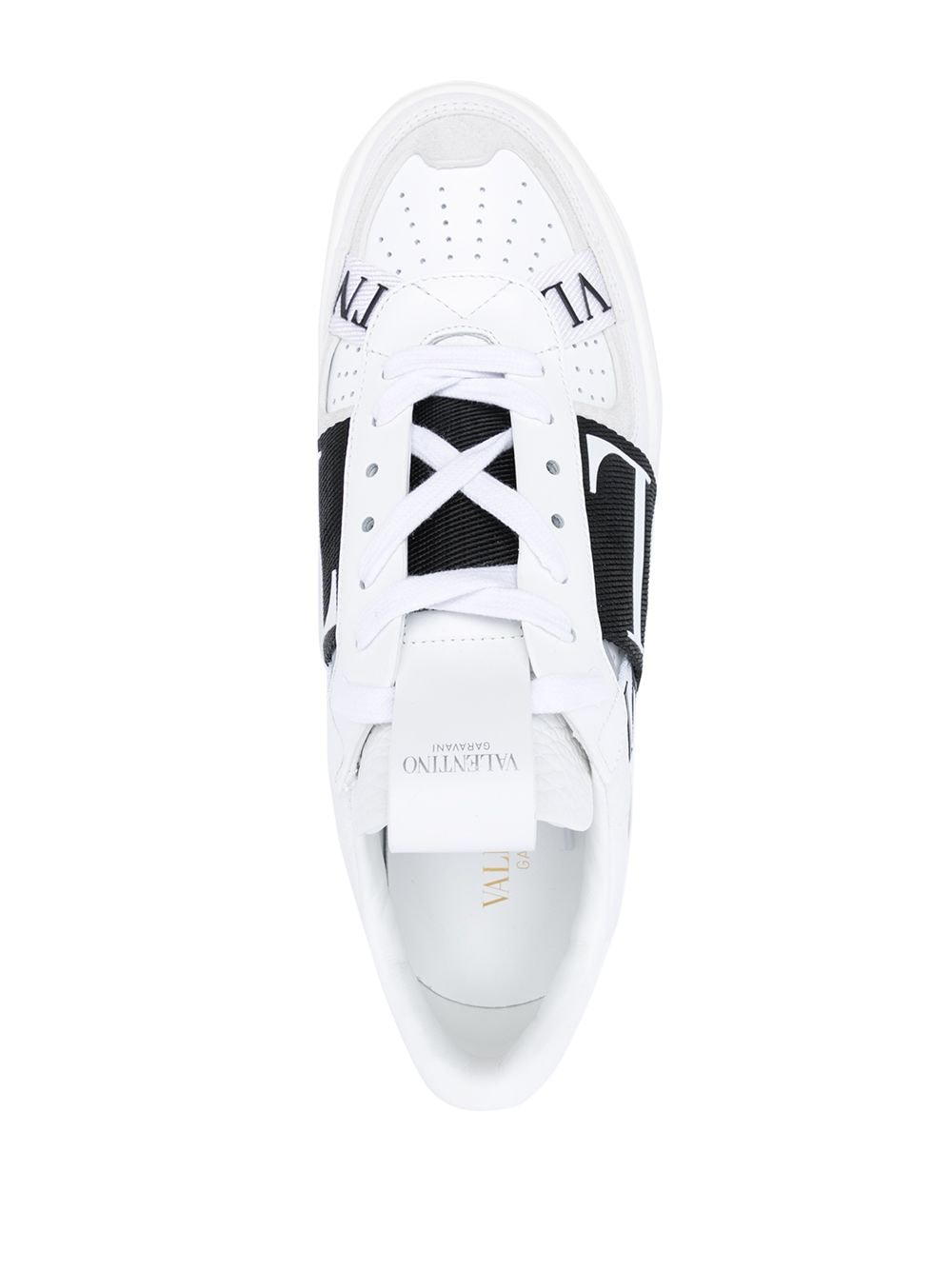 Valentino Garavani VL7N White Leather Sneakers image 1