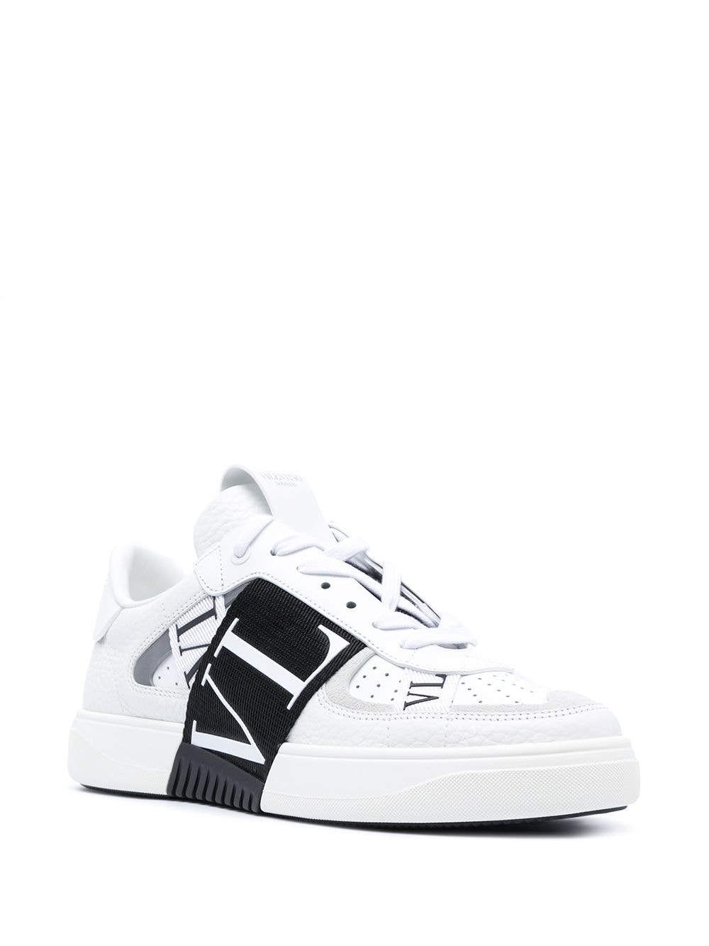 Valentino Garavani VL7N White Leather Sneakers image 3