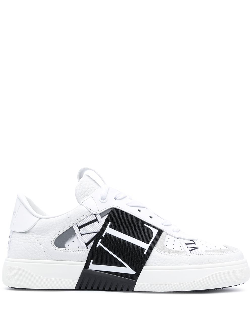 Valentino Garavani VL7N White Leather Sneakers image 0