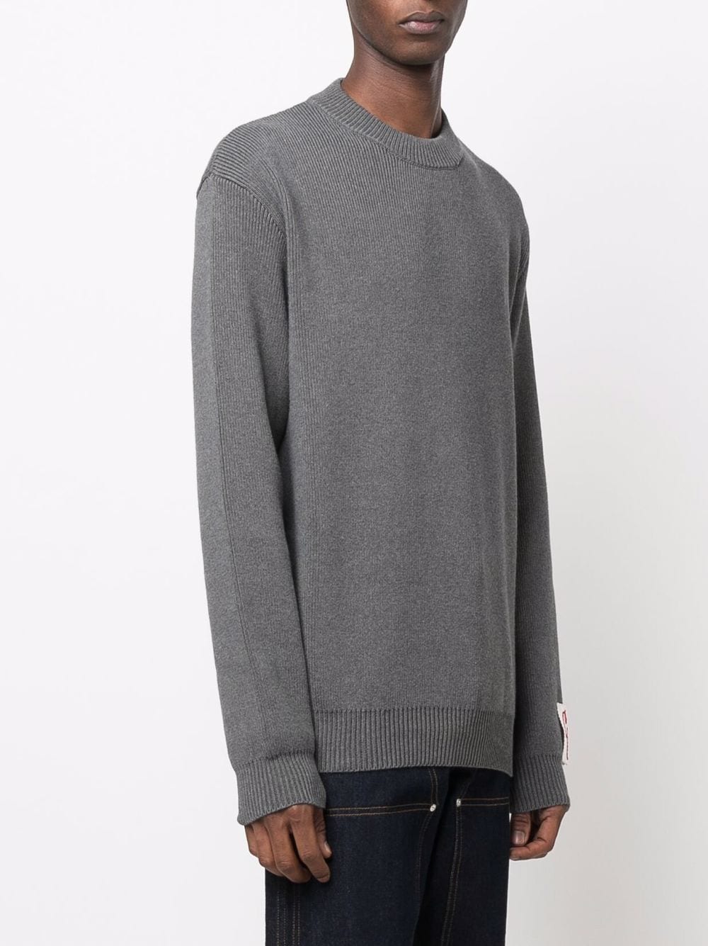 Golden Goose Grey Logo Patch Sweatshirt image 1