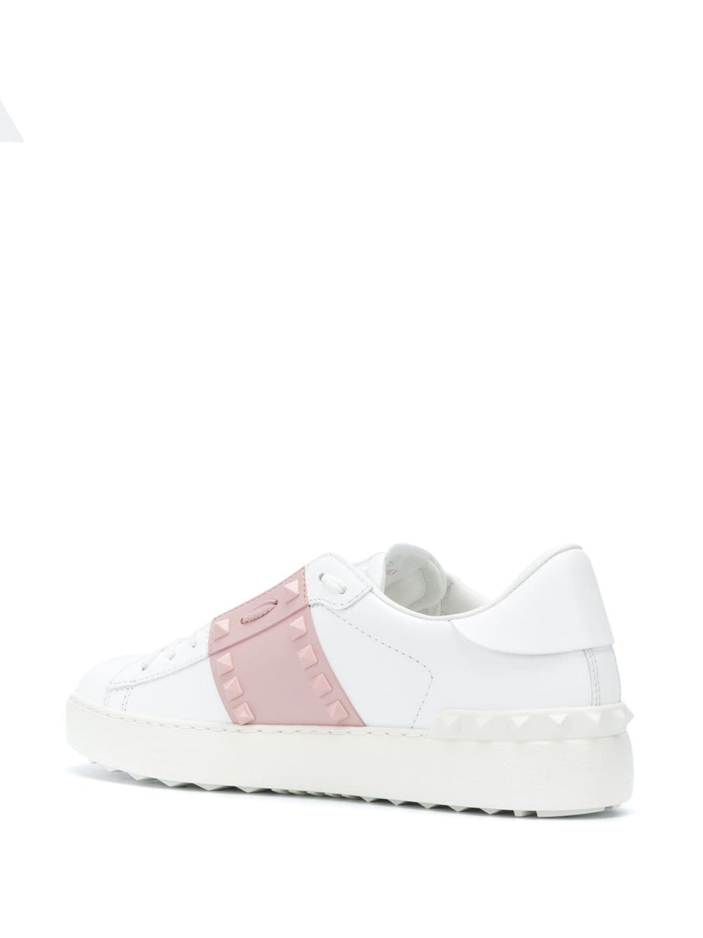 Valentino Garavani Pink Rockstud Sneakers image 2