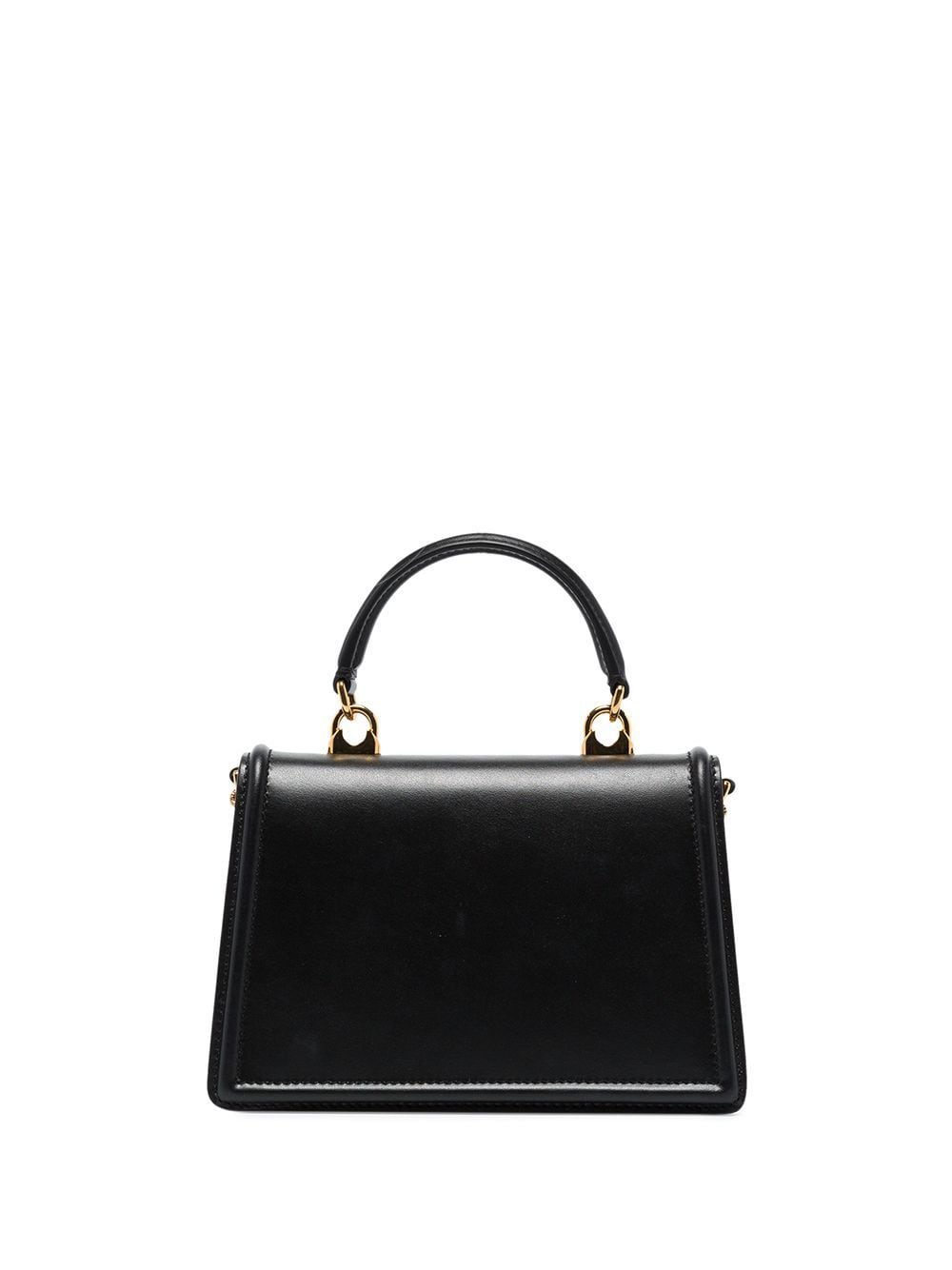 Dolce & Gabbana Devotion Small Tote Bag - Black Lambskin image 2