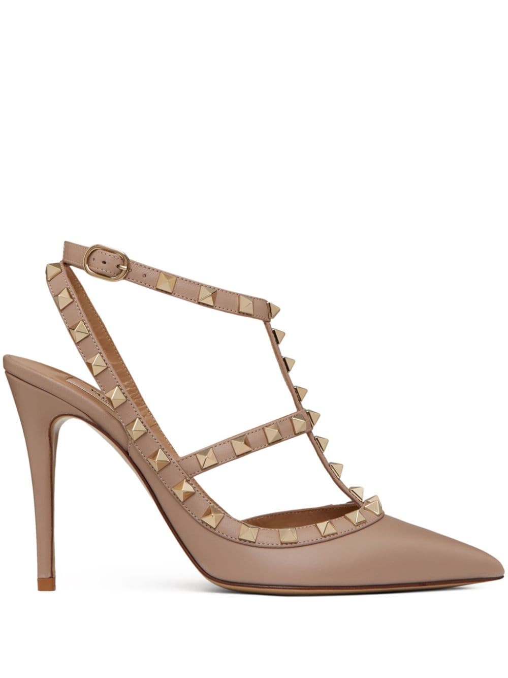 Valentino Garavani Rockstud Pointed-Toe Ankle Boots image 0