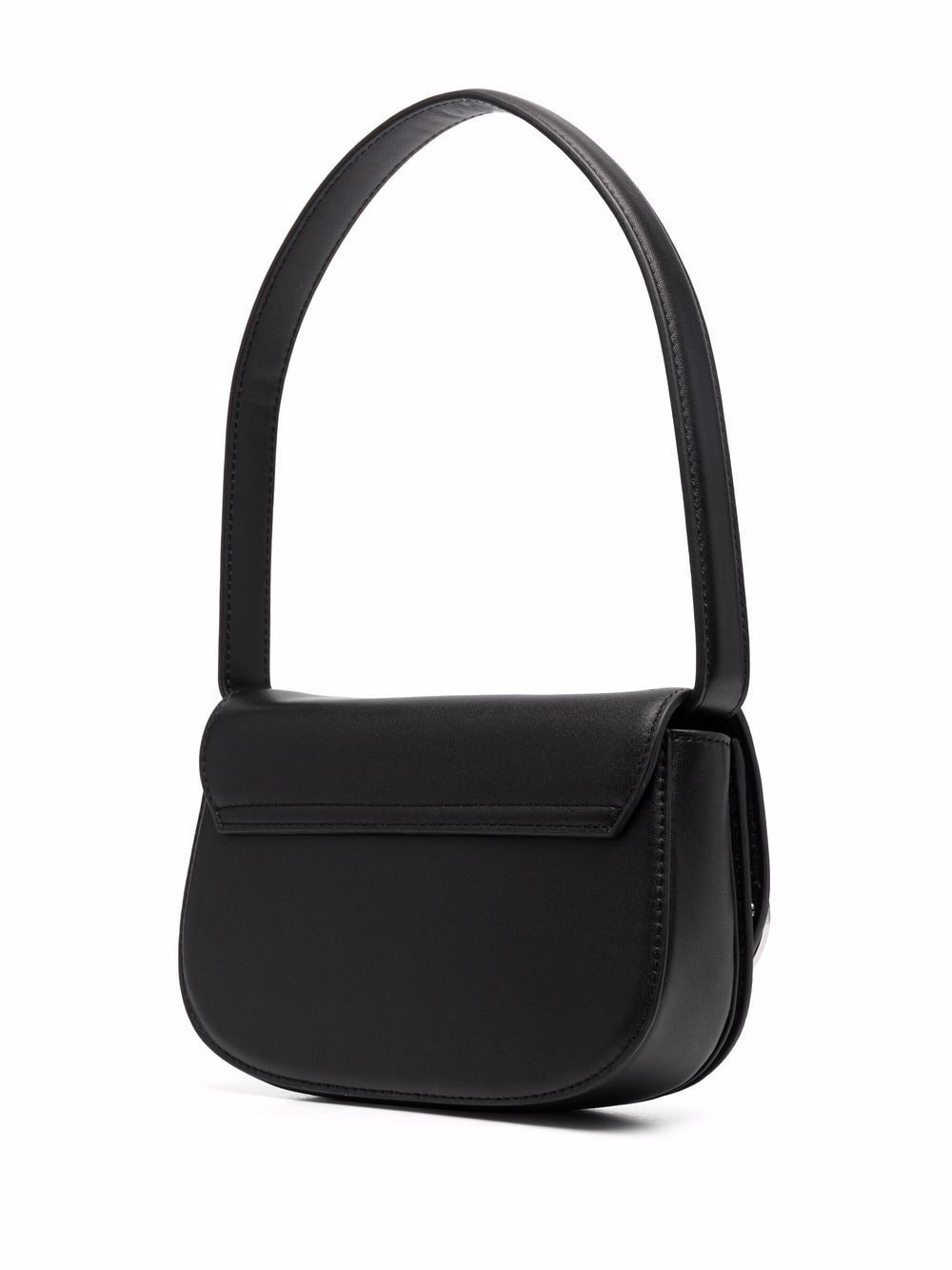 Diesel Black Leather Logo Shoulder Bag image 2