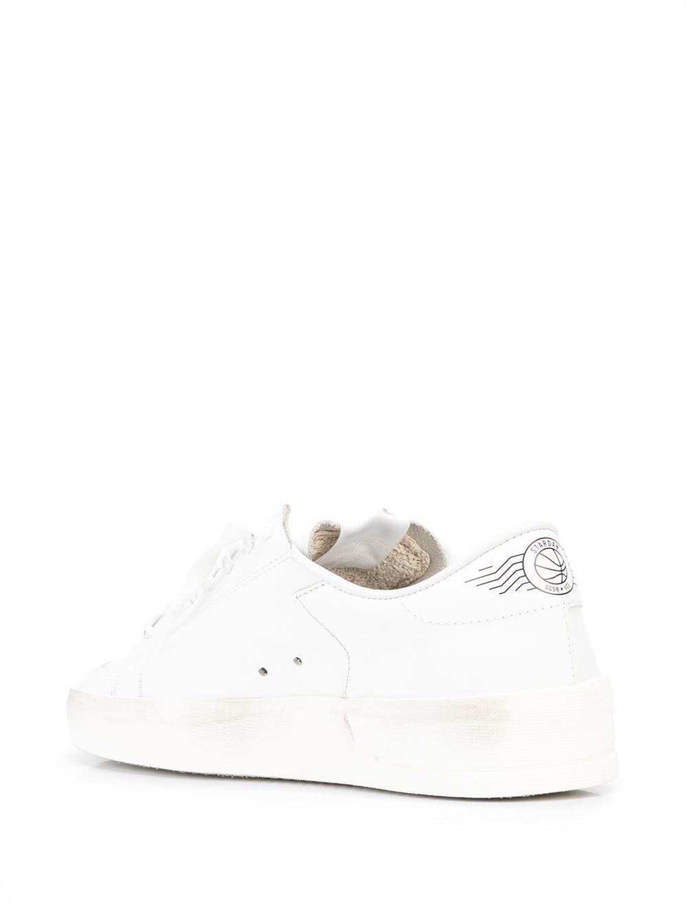 Golden Goose Deluxe Brand White Leather Stardan Low-Top Sneakers image 2