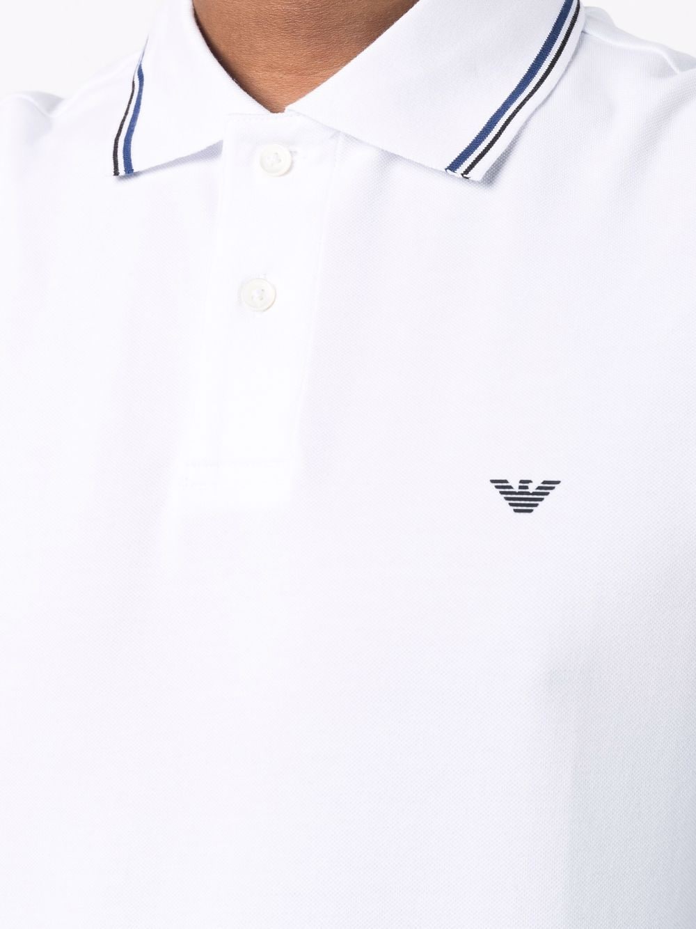 Emporio Armani T-shirts and Polos White image 3