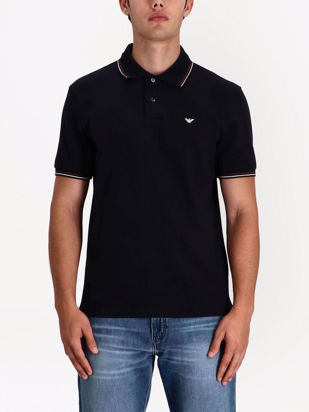 Emporio Armani T-shirts and Polos Blue image 3