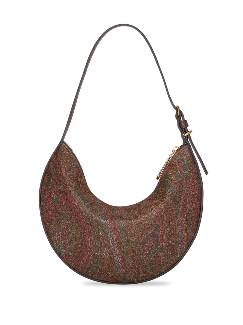 Etro Paisley Print Top Handle Bag - Brown image 3