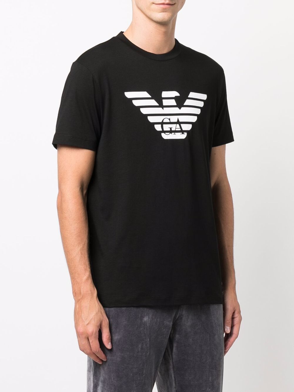 Emporio Armani T-shirts and Polos Black image 2