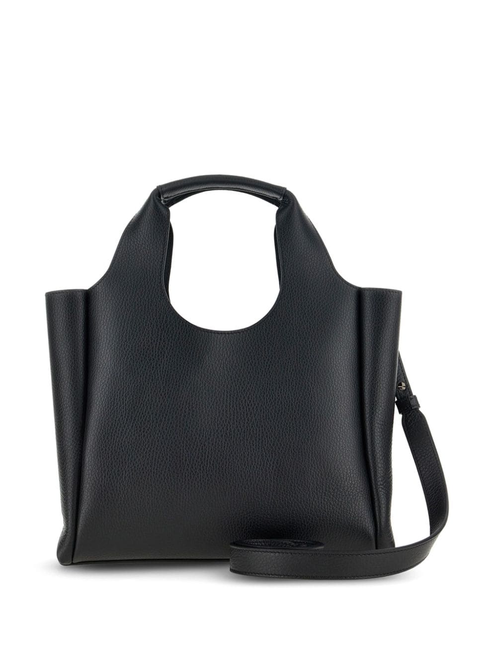 HOGAN Embossed Logo Tote Bag - Black image 4