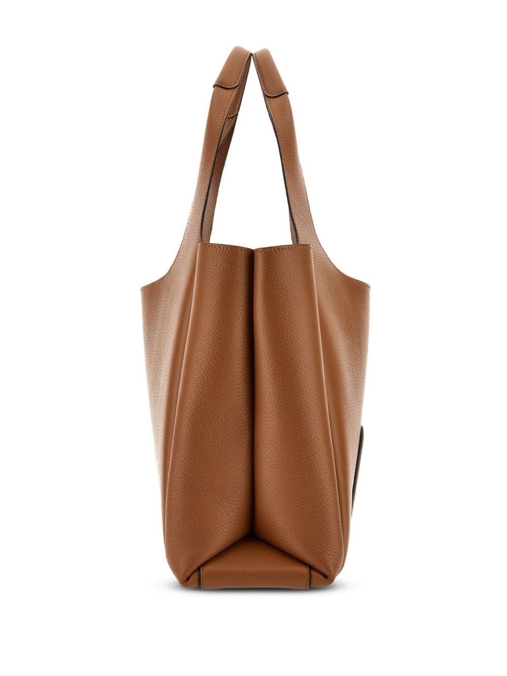 Hogan Leather Tote Bag - Cognac Brown image 1