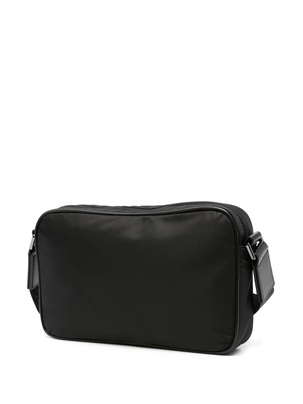 Emporio Armani Black Enamel Logo Crossbody Bag image 2