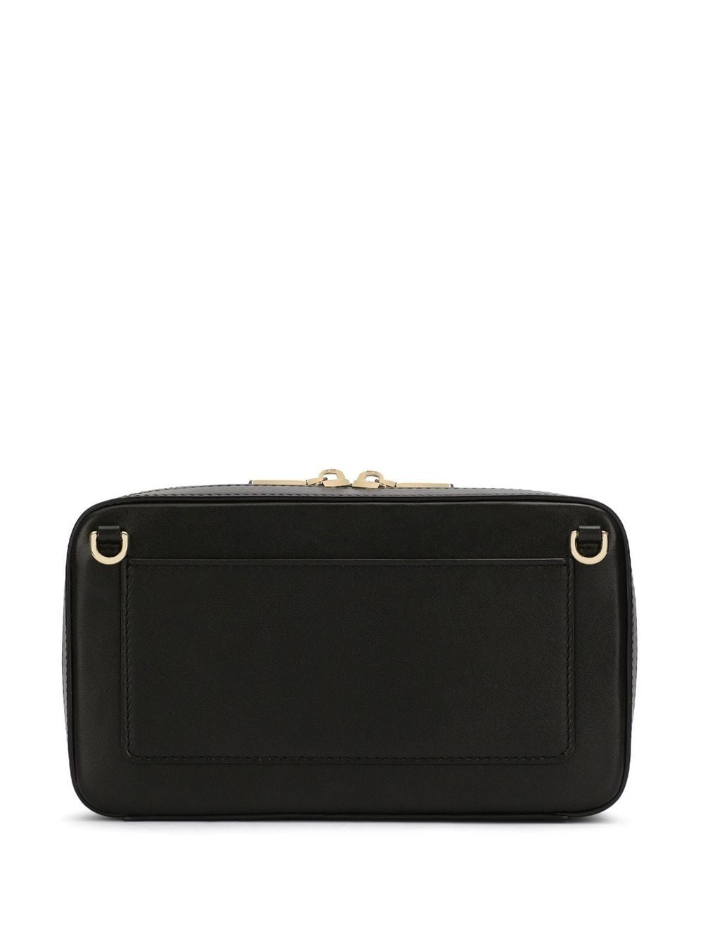 Dolce & Gabbana Black Embossed Logo Crossbody Bag image 4