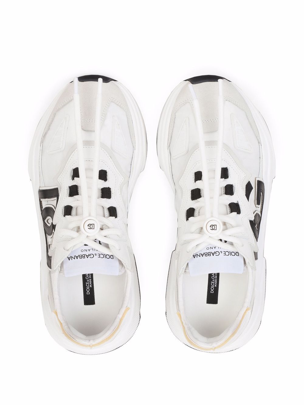 Dolce & Gabbana White Leather Daymaster Sneakers image 2