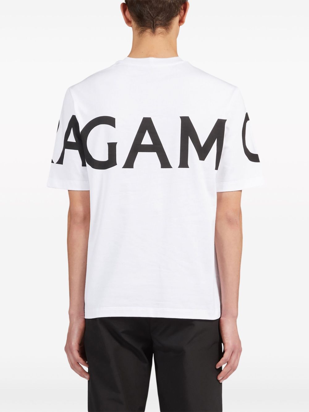 Ferragamo Logo T-Shirt - White image 1