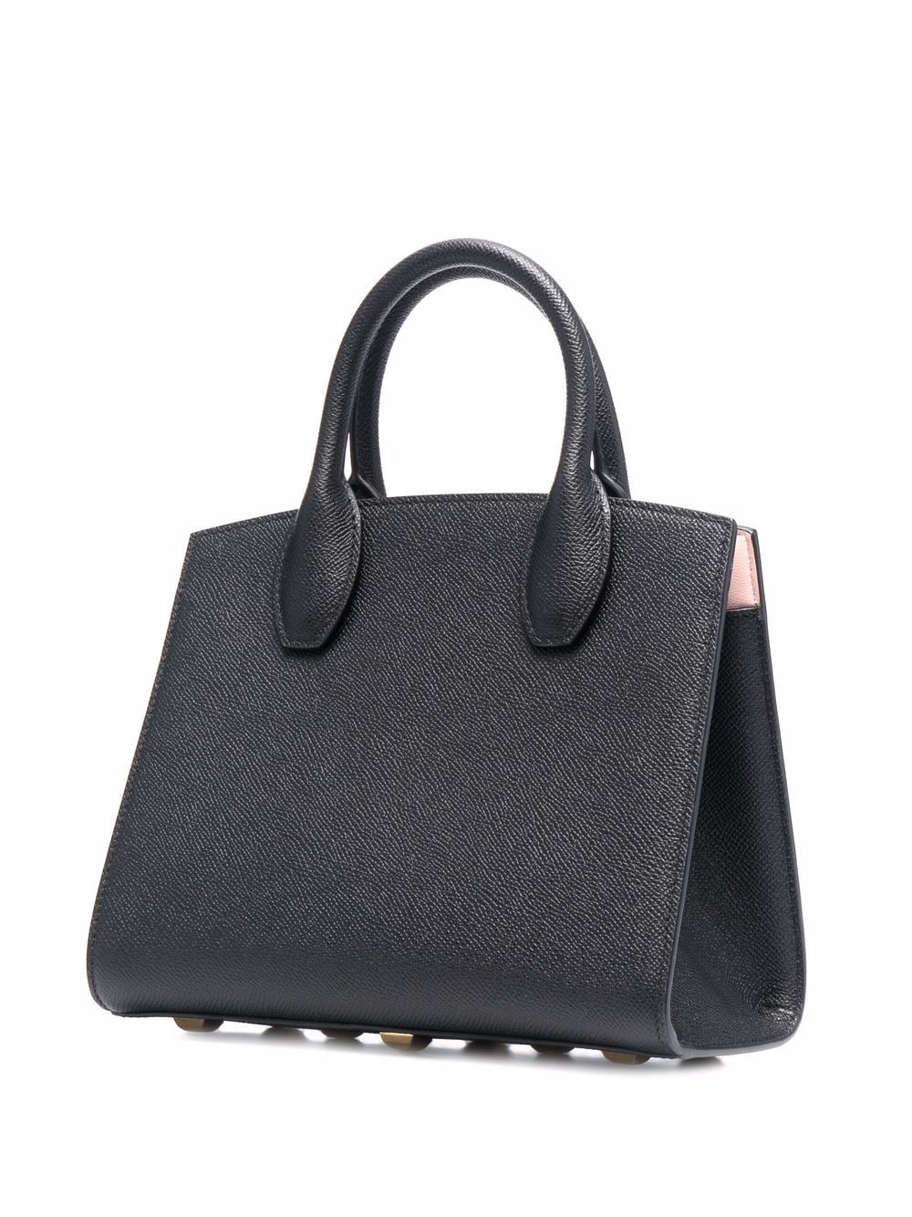 Salvatore Ferragamo The Studio Black Calf Leather Tote Bag image 5