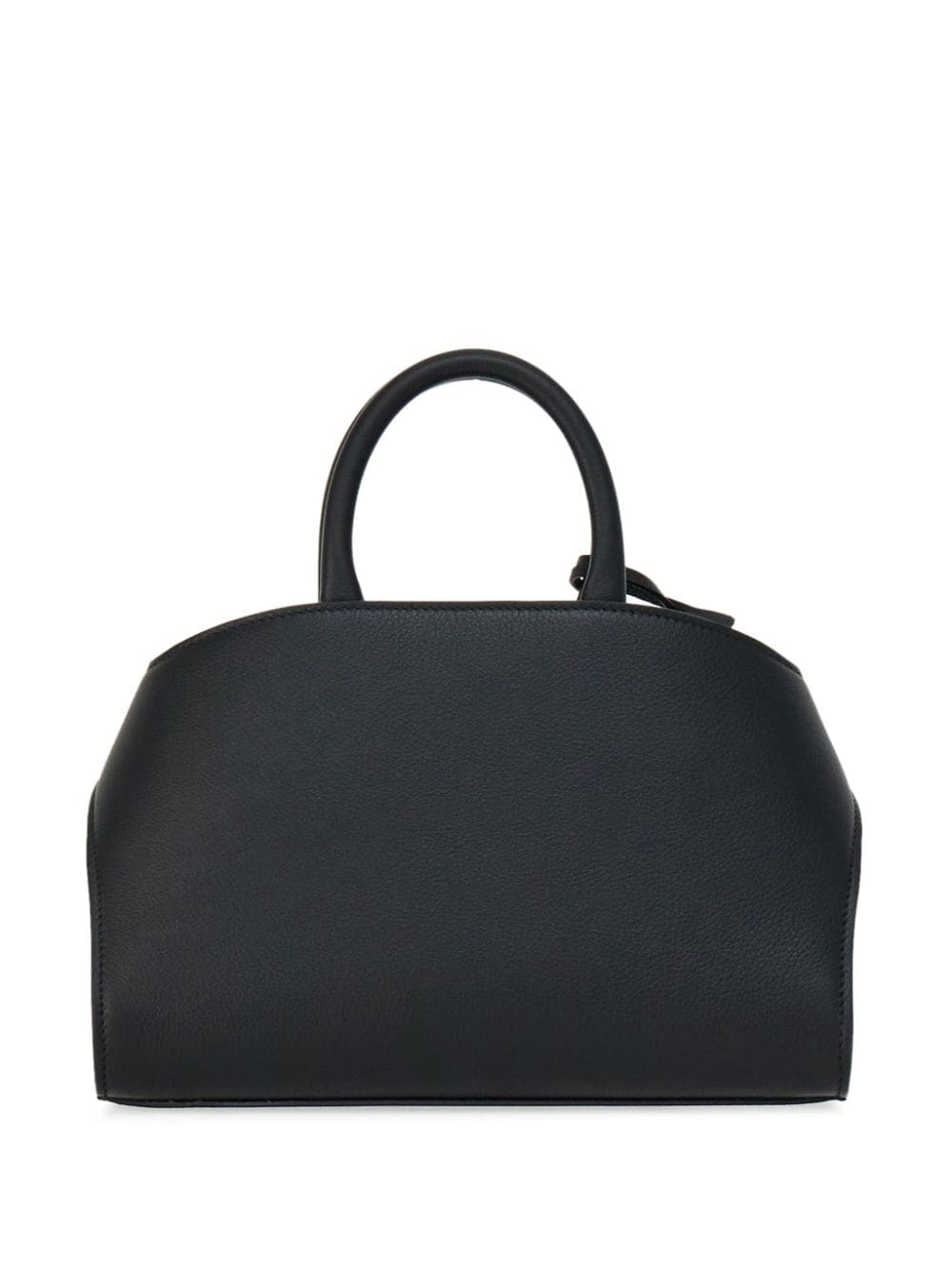 Ferragamo Black Calf Leather Top Handle Bag image 6