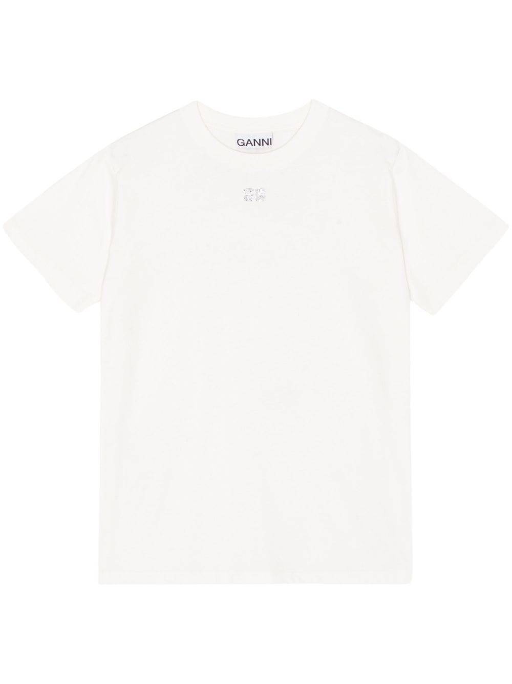 GANNI T-shirts and Polos White image 0