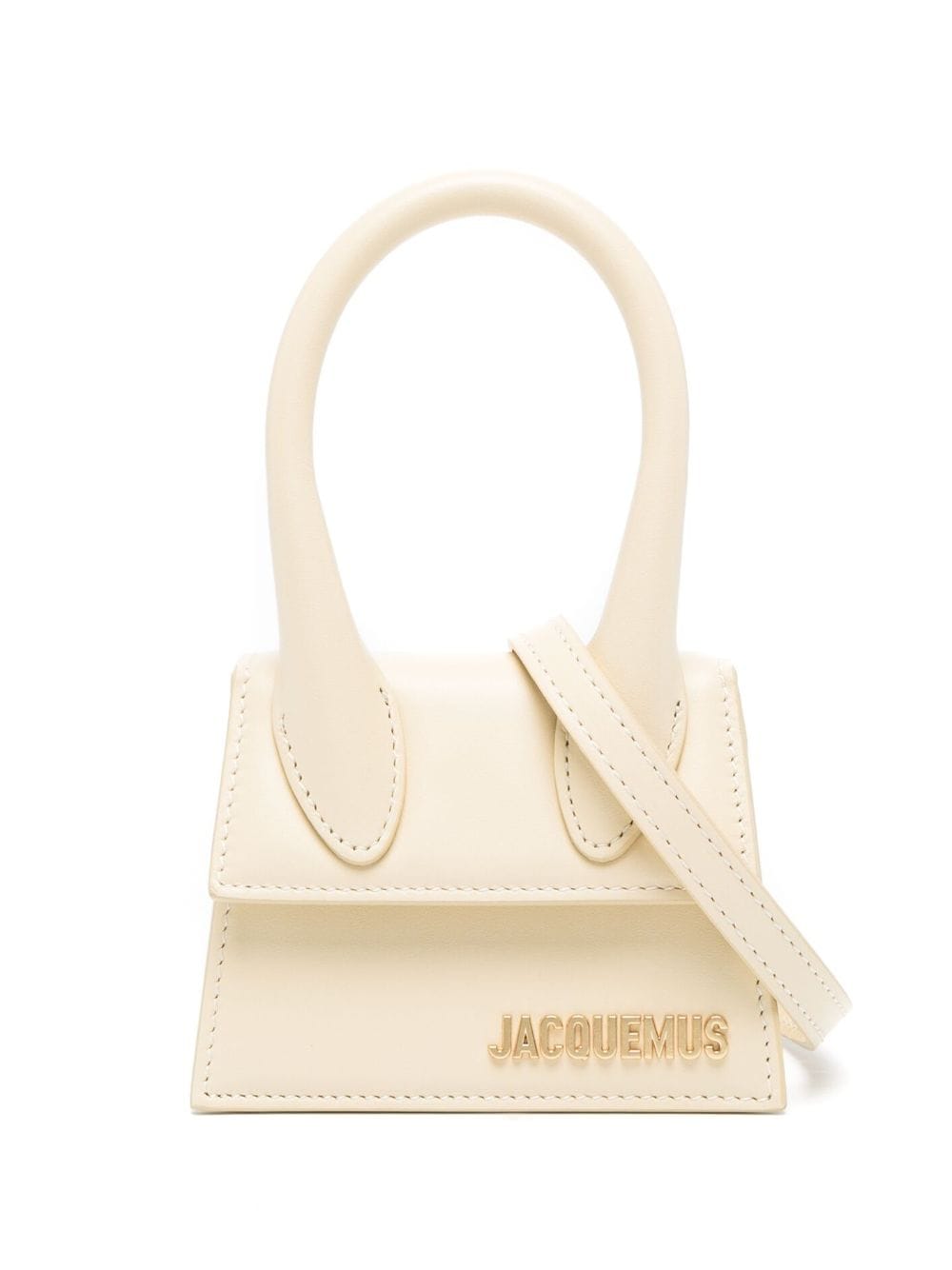 Jacquemus Le Chiquito Mini Leather Bag - Ivory image 0