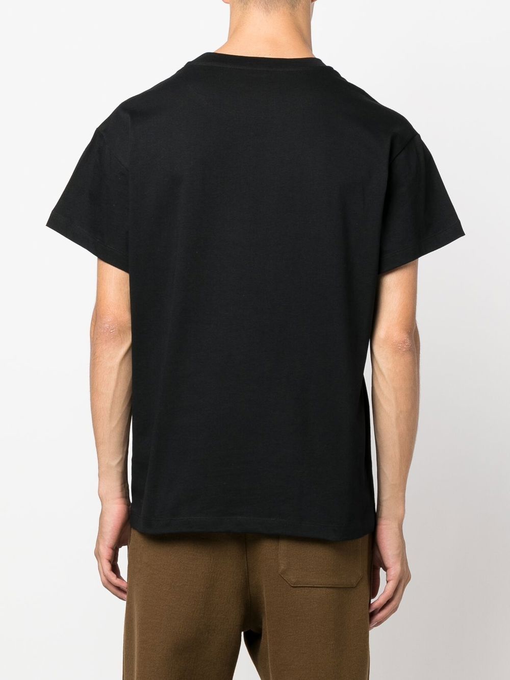 Jil Sander Plus 3-Pack Black Organic Cotton T-Shirts image 3