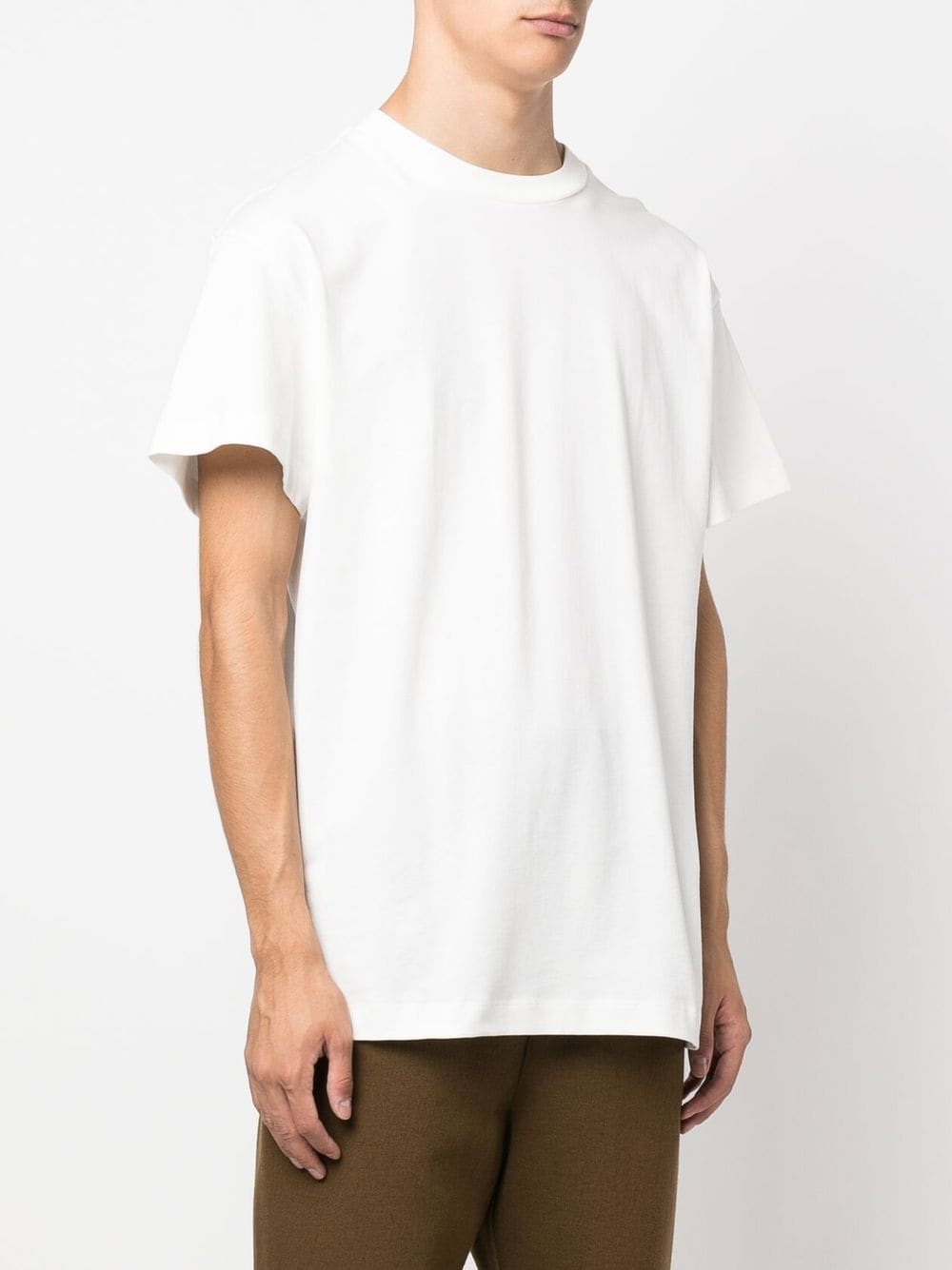 Jil Sander Plus 3-Pack White Organic Cotton T-Shirts image 4