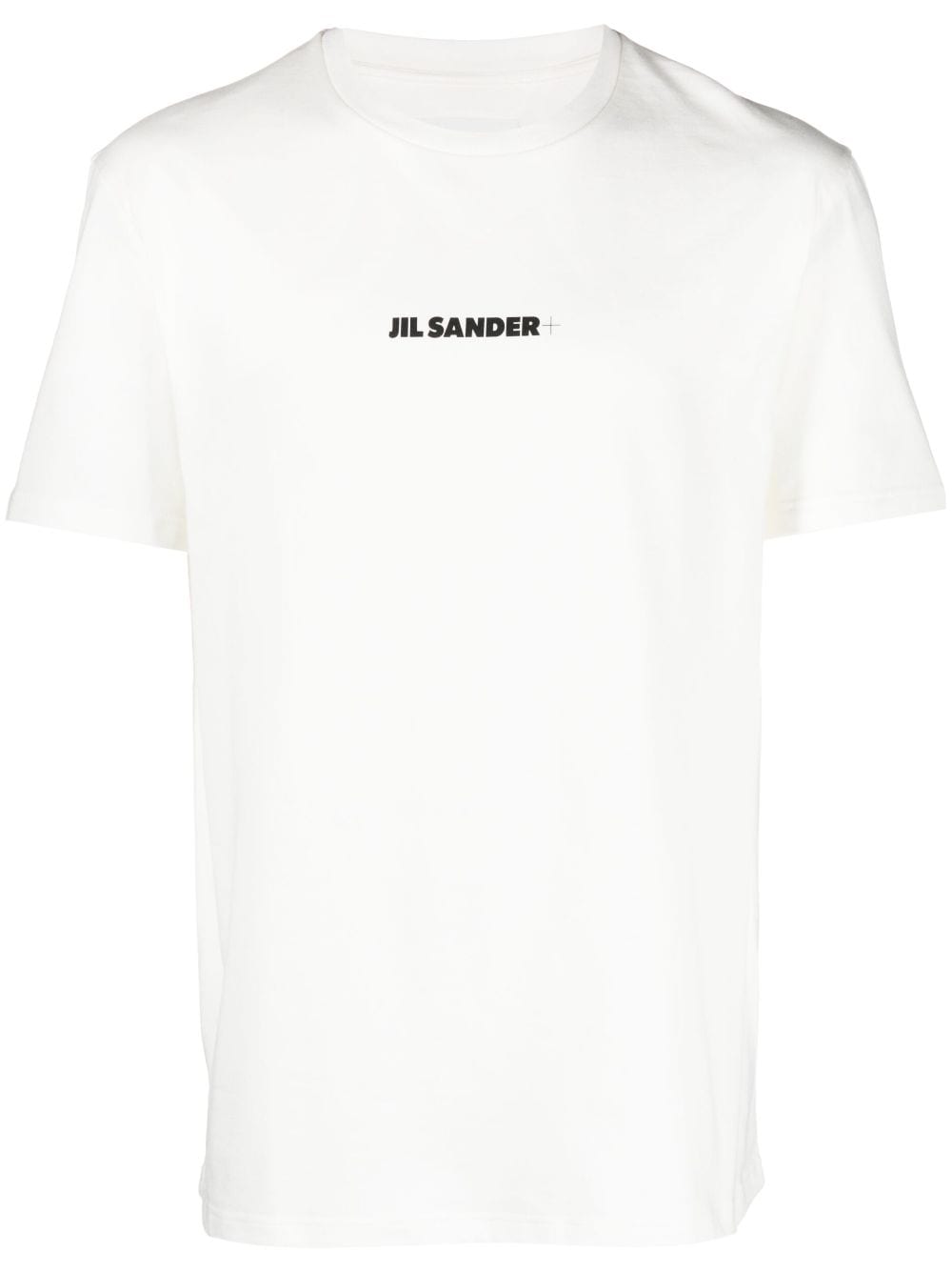 Jil Sander Plus White Logo-Print Cotton T-Shirt image 0