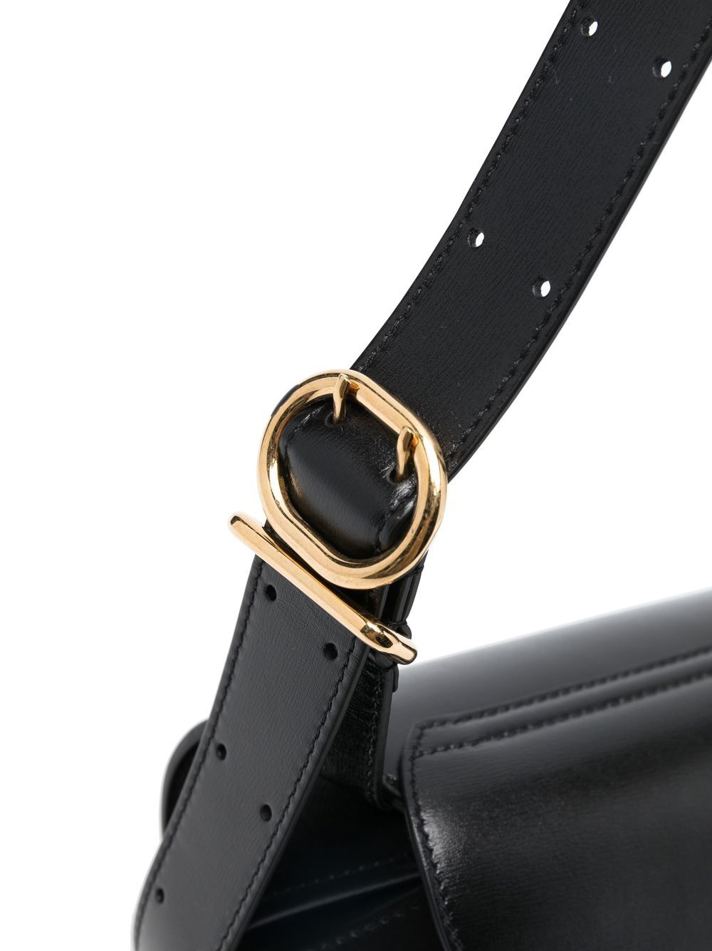 Jil Sander Cannolo Black Calfskin Tote Bag image 1