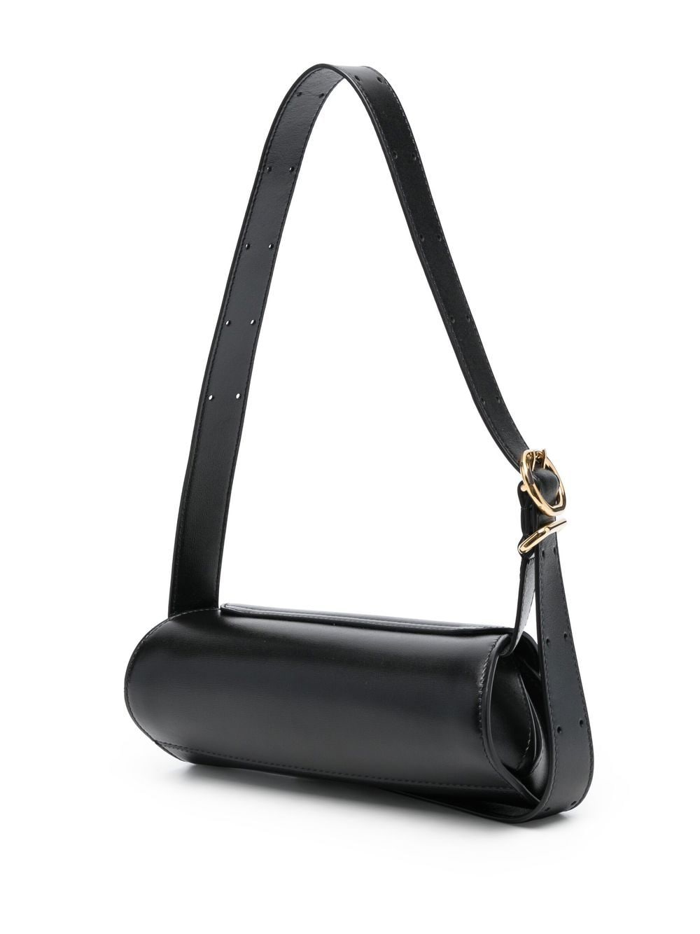 Jil Sander Cannolo Black Calfskin Tote Bag image 3