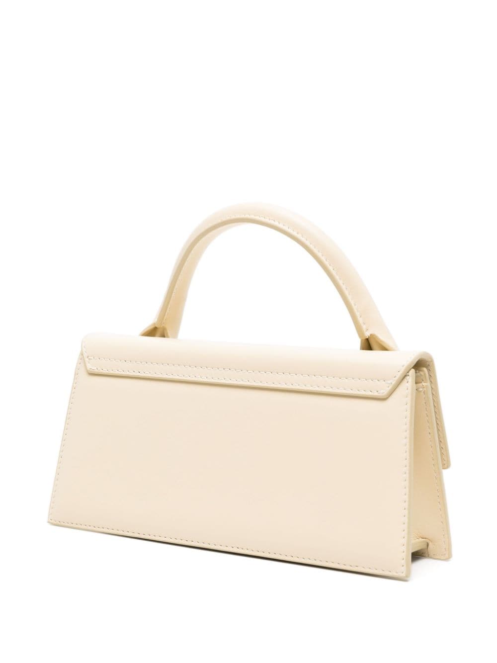 Jacquemus Le Chiquito Long Ivory Leather Tote Bag image 1