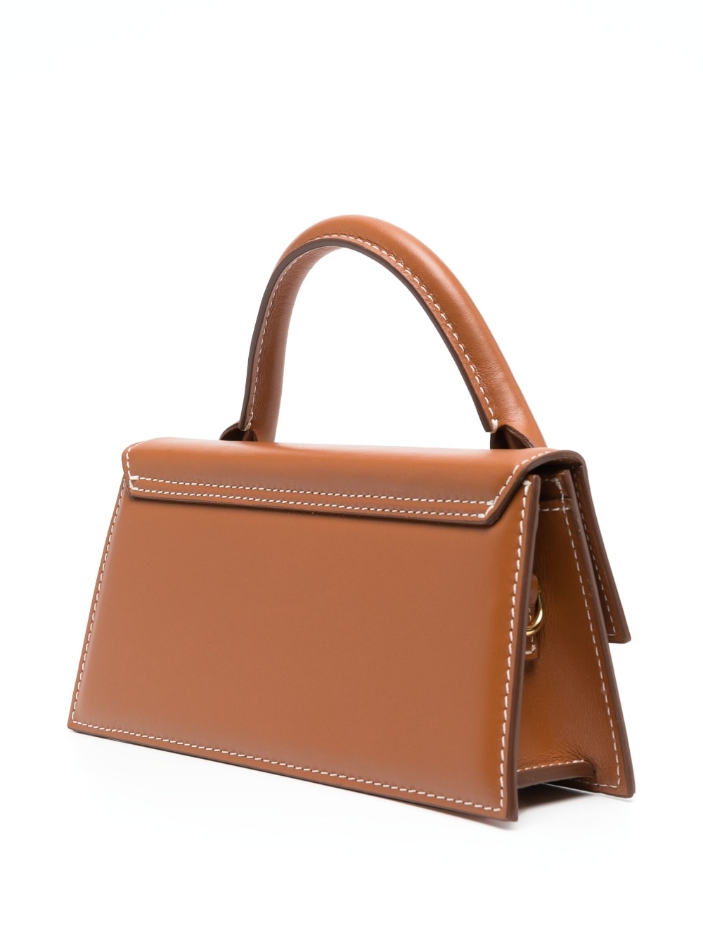 Jacquemus Le Chiquito Long Mini Bag - Camel Brown Leather image 1