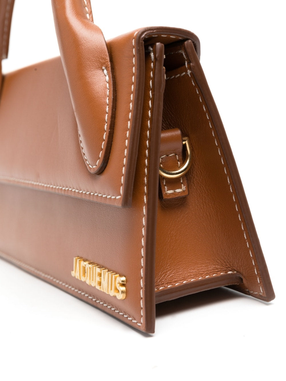 Jacquemus Le Chiquito Long Mini Bag - Camel Brown Leather image 2