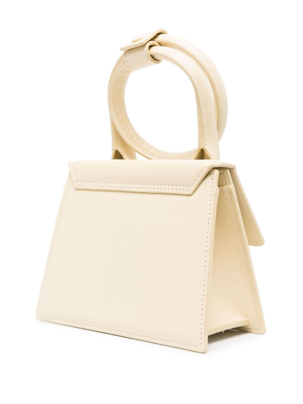 Jacquemus Le Chiquito Noeud Coiled Bag in Ivory image 5