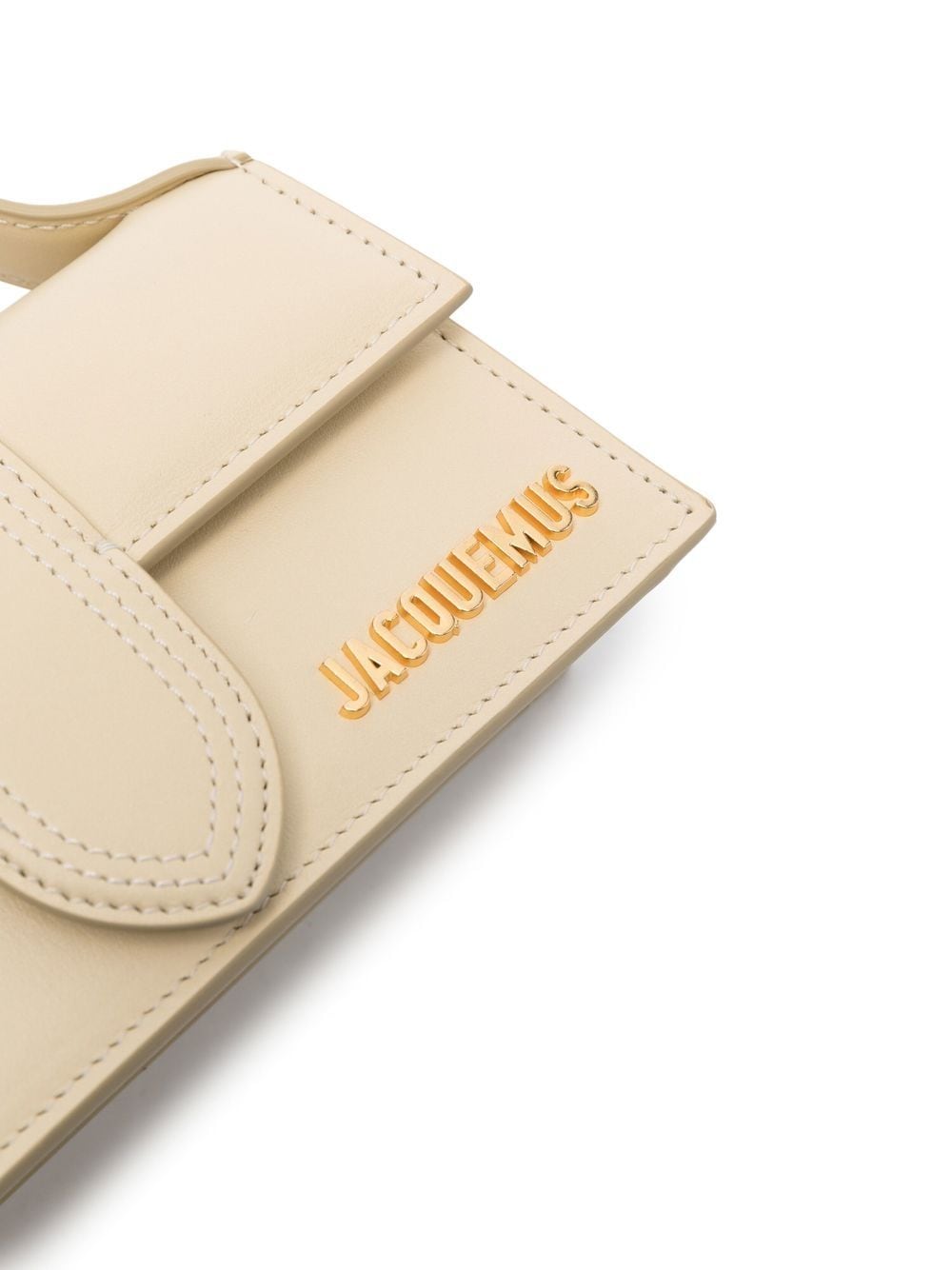 JACQUEMUS Le Bambino Ivory Calf Leather Shoulder Bag image 2