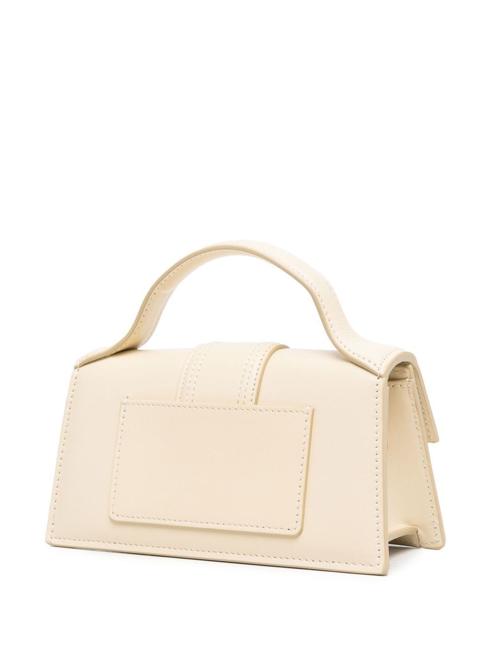 JACQUEMUS Le Bambino Ivory Calf Leather Shoulder Bag image 4