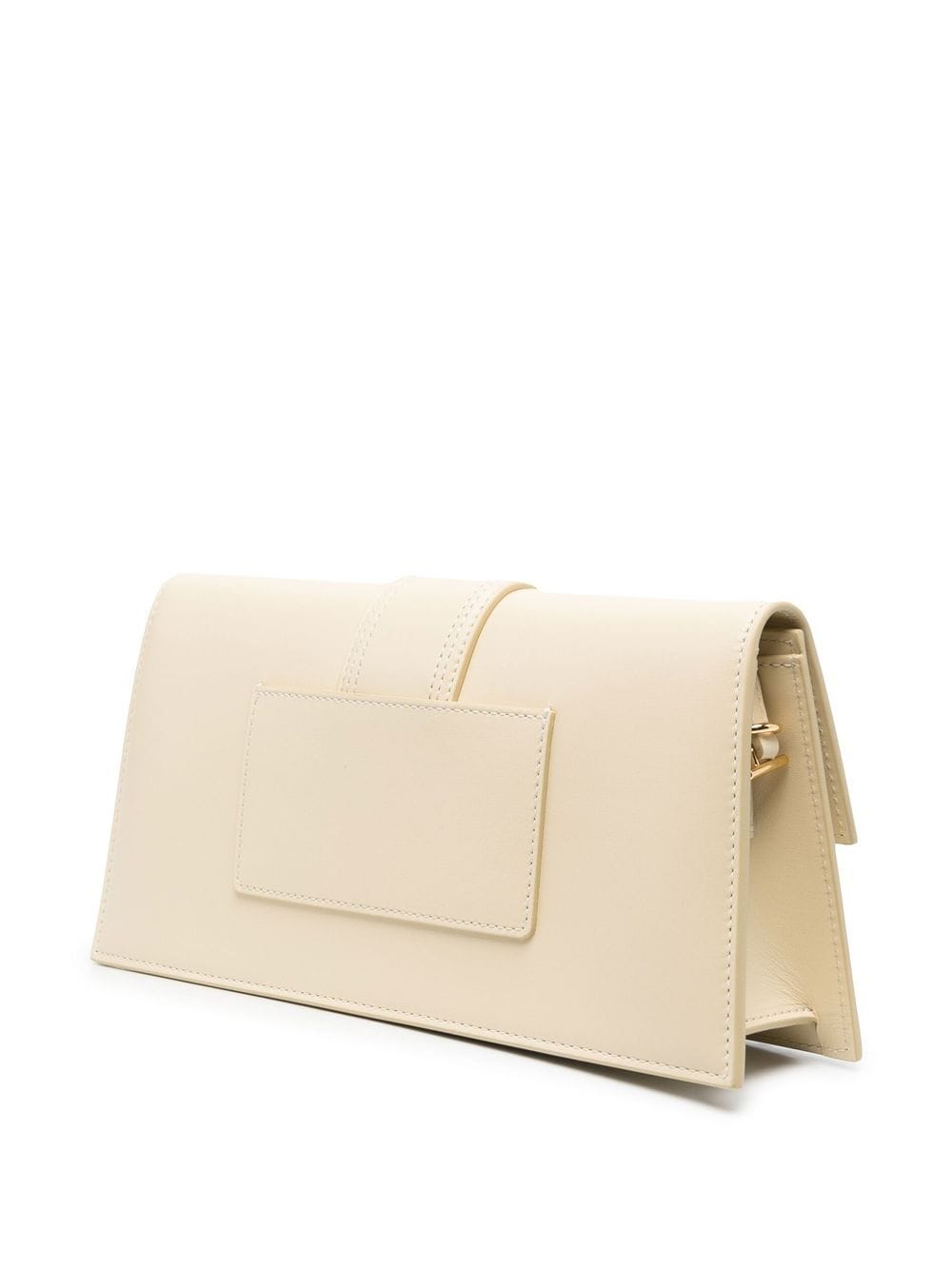 JACQUEMUS Le Bambino Ivory Calf Leather Shoulder Bag image 1