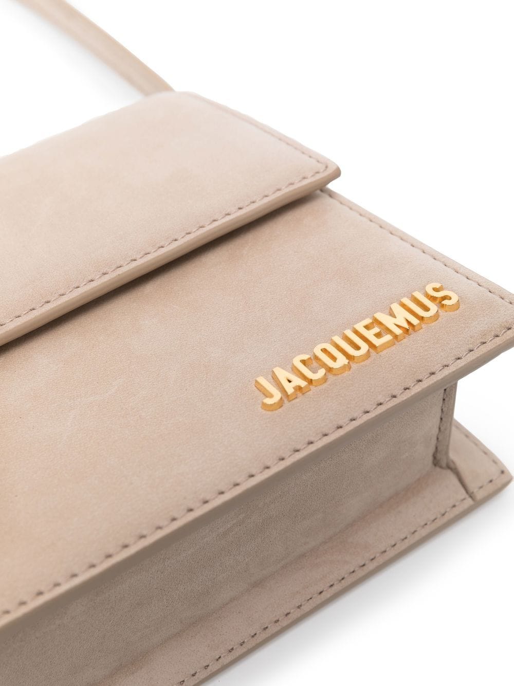 Jacquemus Le Bambino Beige Calfskin Leather Shoulder Bag image 5