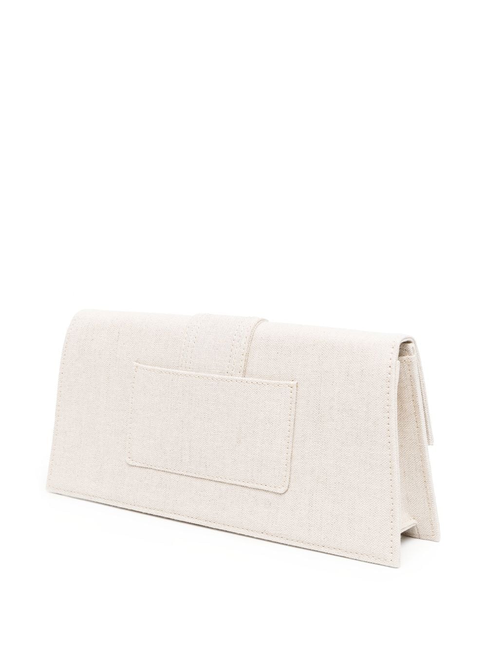 JACQUEMUS Le Bambino Linen Shoulder Bag - Light Beige image 5